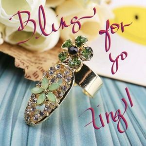 FREE Shipping 💥⚡Bling for yo fing⚡💎🔥Nail Ring💍